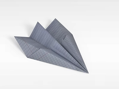 Foldable Locker Design With Grid Pattern And Gray Paper Material 3d model