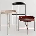 Modern Side Table Coffee Table Side Table Corner Table Combination 3d model