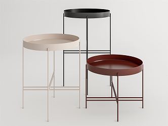 Modern Side Table Coffee Table Side Table Corner Table Combination 3d model