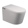 Modern Smart Toilet Design With White Sleek One Piece And Intelligent Features