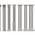 Columns Roman Columns 3d model