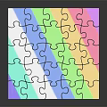 Children's Colorful Puzzle Toy With Multicolored Pieces For Kids Playtime Fun