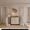 Modern Luxury Beauty And Hair Salon With Bright Soft Tone Elegant Comfortable Interior Design