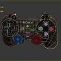 gamepad wireless gamepad game console accessories gamepad 3d model
