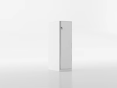 Steel Cabinet 04 3d model