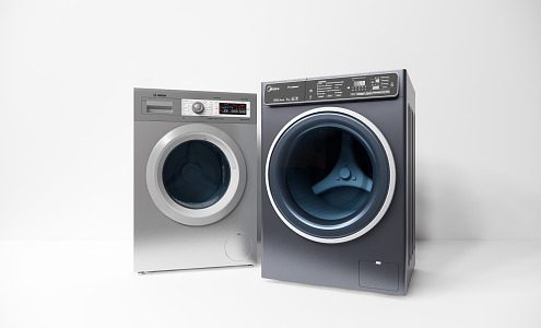 Modern washing machine appliances 3d model