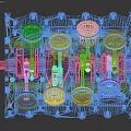 Aluminum Alloy Automotive Engine Block With Precision Cylinder Bores And Structural Design