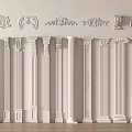 classical roman column 3d model