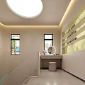 High End Modern Beauty Salon Reception Lounge With Warm Elegant Stylish Comfortable Interior Design