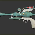 Science Fiction Firearms Next Generation Firearms Science Fiction Game Gun Game Firearms Game Gun Concept Gun Laser Gun 3d model