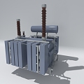 Substation equipment KV35 MT A 3d model