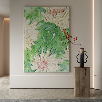 modern decorative painting 3d model