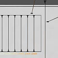 LED Light Display With Various Color Temperatures 6500K to 2700K in White Room
