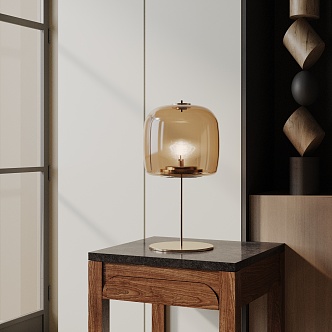 Modern table lamp 3d model