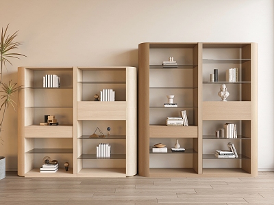 Modern Bookcase Log Style Bookcase Bookshelf Log Bookcase model