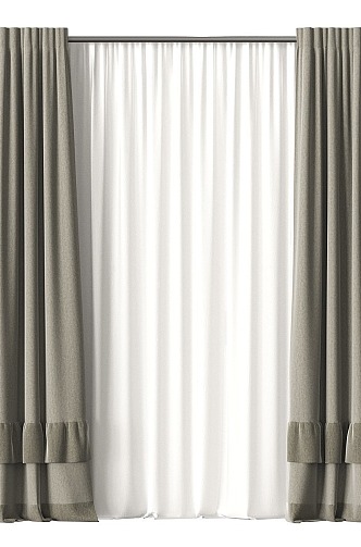 Curtains 3d model