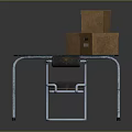 Children's Desks and Chairs Desks and Chairs Student Desks and Chairs Learning Desks and Chairs PBR 3d model