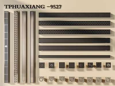 TPHUAXIANG 9527 Hardware Tools Various Designs and Shapes for Home Improvement 3d model