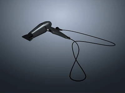 Modern hair dryer Small household appliances 3d model