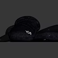 Black Soft Winter Mittens With Leather Material And Stitched SOFT Brand Logo