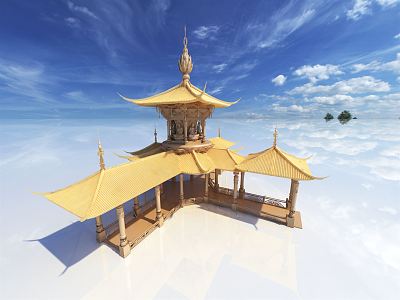 Southeast Asia Pavilion 3d model