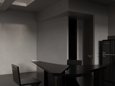 Dark Wind Office Space 3d model