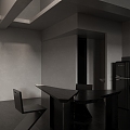 Dark Wind Office Space 3d model