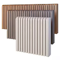 Wooden Slat Wall Panels In Various Colors And Natural Textures For Interior Design