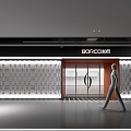 Modern showroom cabinet showroom 3d model