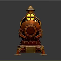 laser tower turret turntable sci-fi tower defense game tower defense sci-fi turret game turret game turret 3d model