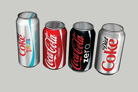 Modern Coke 3d model