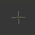 Detailed Camouflage Painted Military Helicopter With Extended Rotors On Gray Background