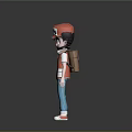 Modern Game Characters Cartoon Characters Virtual Characters Fantasy Characters Magic Characters Virtual Characters Animation Characters 3d model