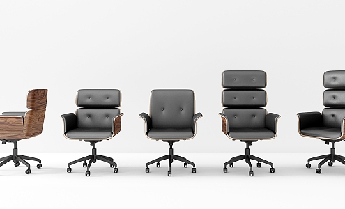 modern office chair boss chair 3d model