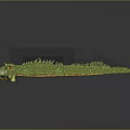 Crocodile Alligator Nile Crocodile carnivore reptile cold-blooded animal reptile 3d model