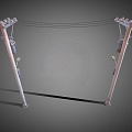 modern telegraph pole 3d model