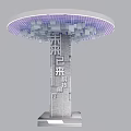 Modern Column 3d model