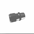Durable High Quality Silver Metal Connector Fitting For Industrial Equipment