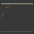 Two Modern Office Chairs With Black Red Color Arms And Wheels