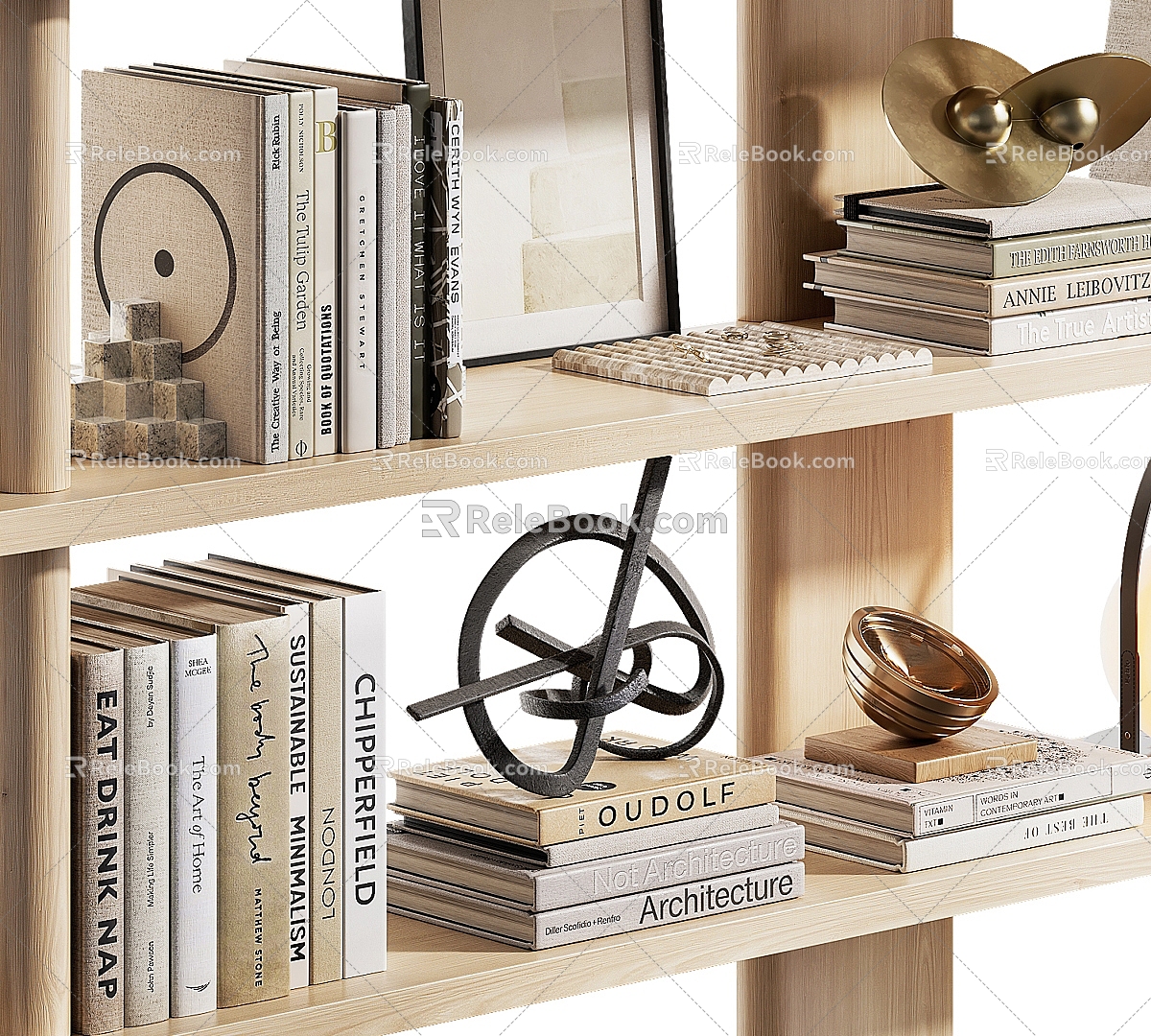 Jewelry Ornaments Books Book Ornaments Accessories Furnishings 3d model