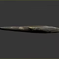 Realistic Shark Aquatic Animal With Red Brown Gray Coloration And Textured Skin Surface