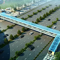 Bridge Overpass Bridge Suspension Bridge Cable-stayed Bridge Overpass 3d model