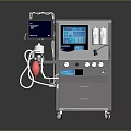Advanced Medical Anesthesia Machine With Digital Display Control Panel And Mobile Cart