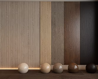 Wood veneer plank 3d model