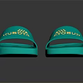 Open Toe Blue Kubota Slippers Comfortable Casual Footwear With Logo