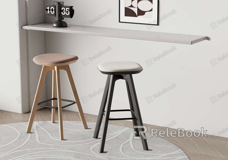 Bar Chair Bar Stool High Stool model