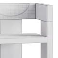 Modern Black Single Chair With Sleek Wooden Frame And Minimalist Design