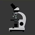 Household Educational Microscope With Adjustable Lenses For Student Science Home Experiments