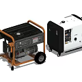 Portable generator Small generator 3d model