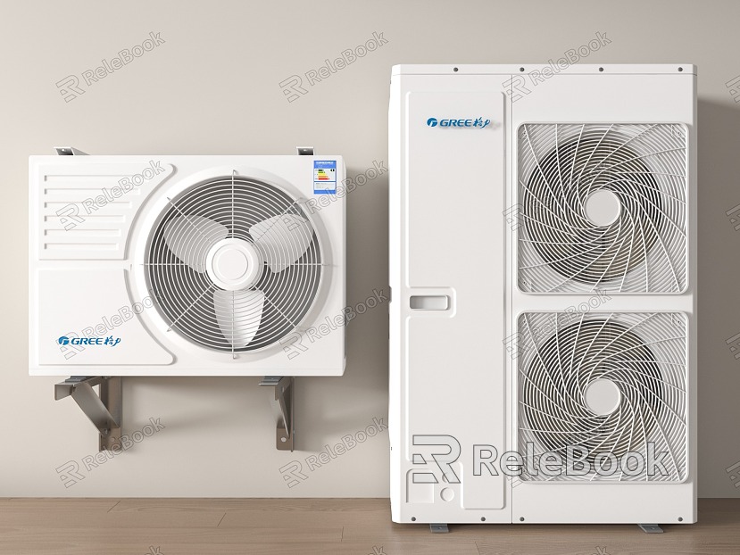 Modern air conditioner external unit model